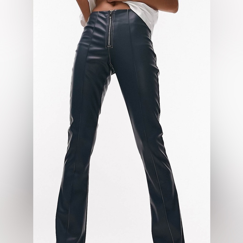 TopShop Faux Leather Pants